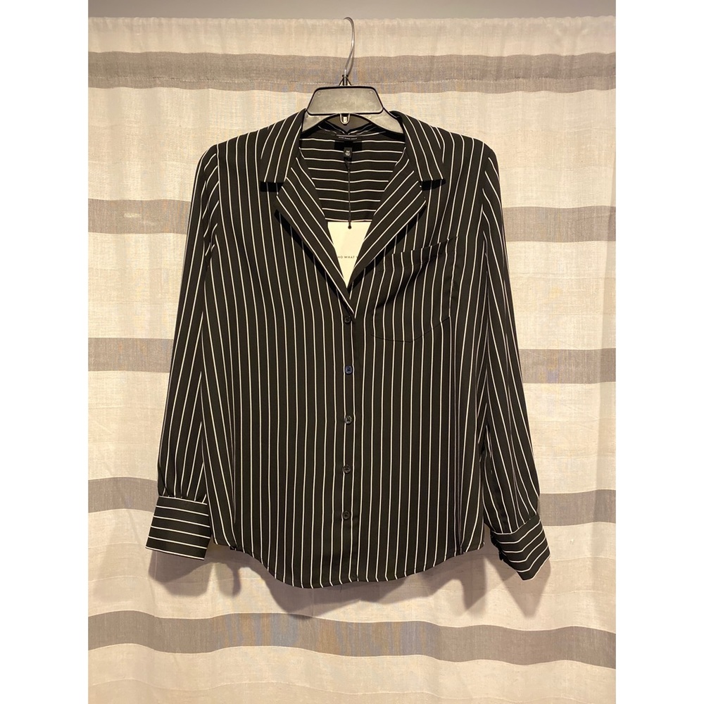 Who what wear button down striped